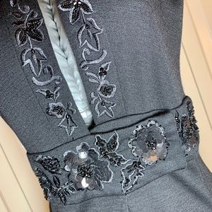 NWOT Black Wool Diane Von Furstenberg Dress 6